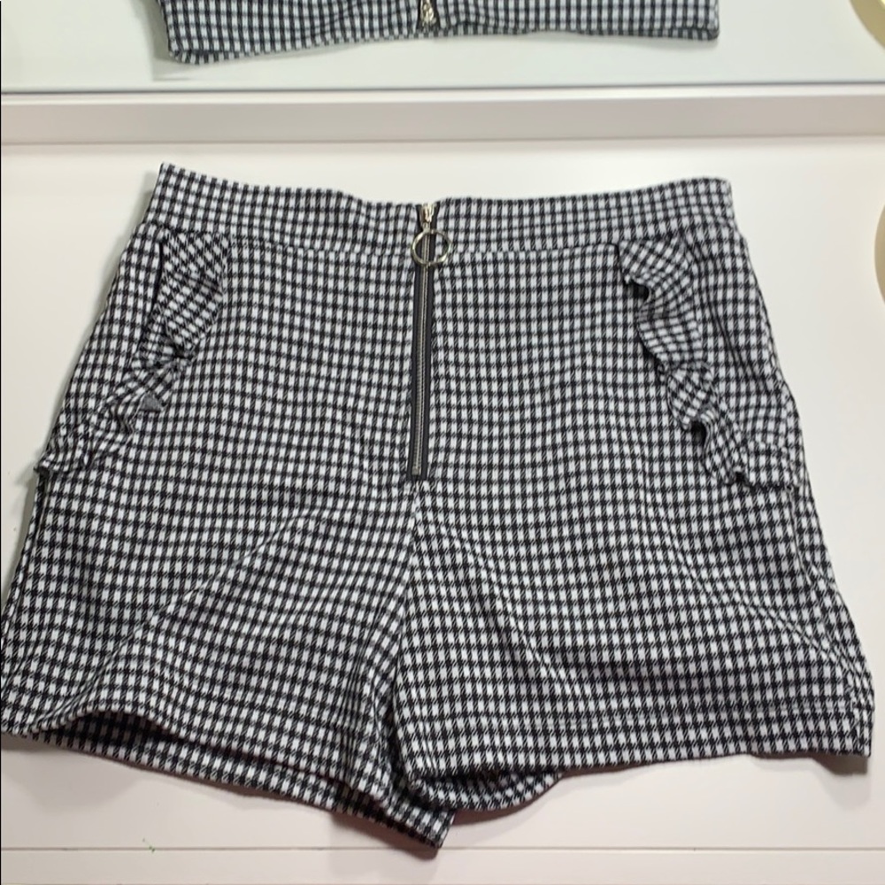 Forever 21 Checkered Shorts